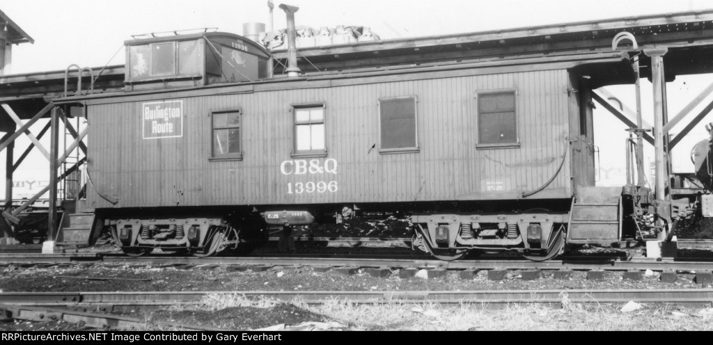 CBQ Waycar #13996 - Chicago, Burlington & quincy